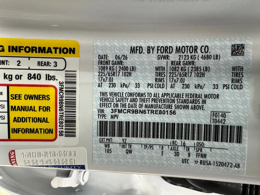 New 2026 Oxford White Ford Big Bend® image 30