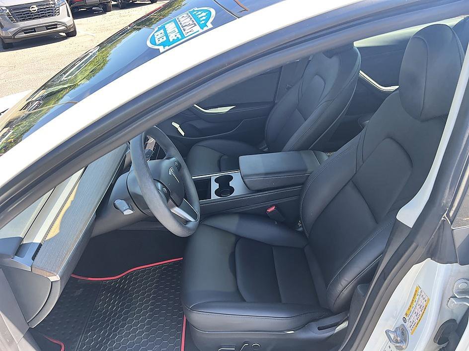 Used 2023 Pearl White Multi-Coat Tesla Base image 14