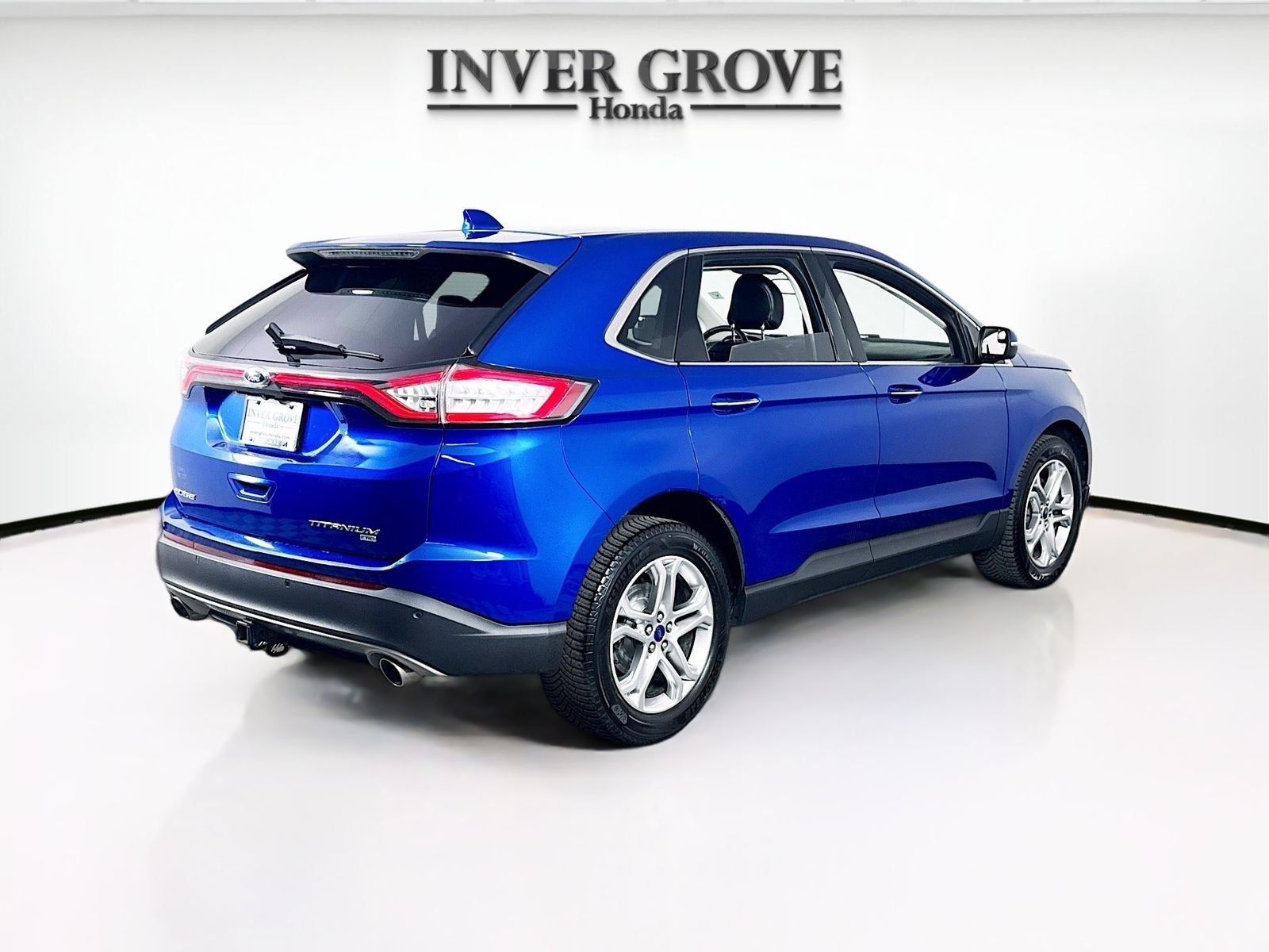 Used 2018 Lightning Blue Metallic Ford Titanium image 5