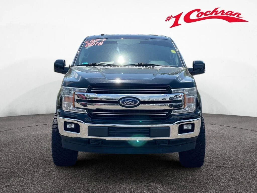 Used 2018 Shadow Black Ford LARIAT image 30
