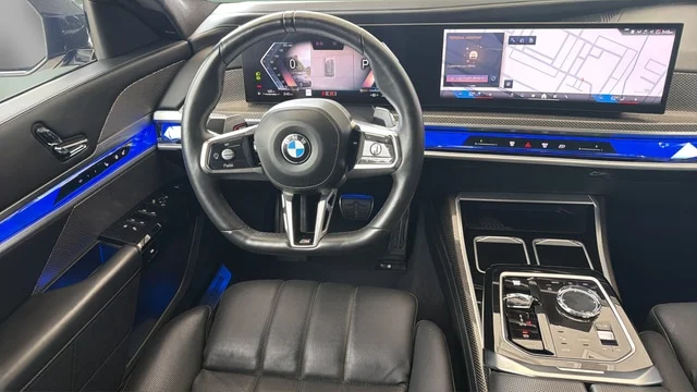 Used 2025 Black Sapphire Metallic BMW 760i xDrive image 8