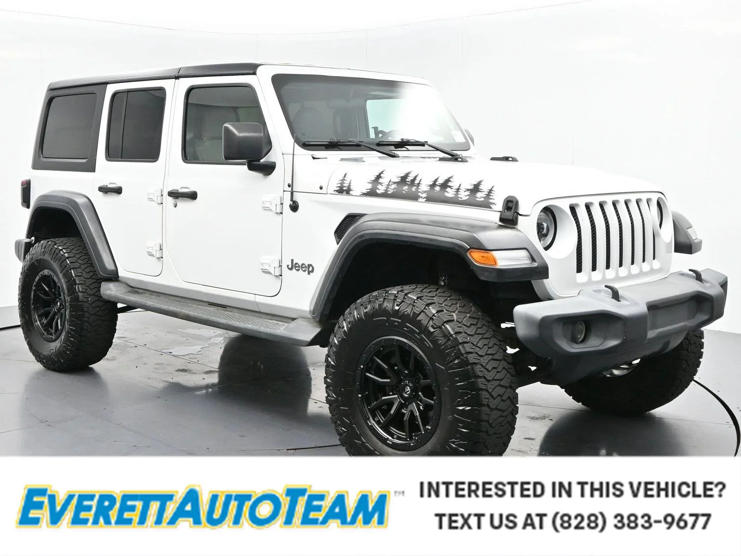 Used 2020 Bright White Clearcoat Jeep Sport S image 1