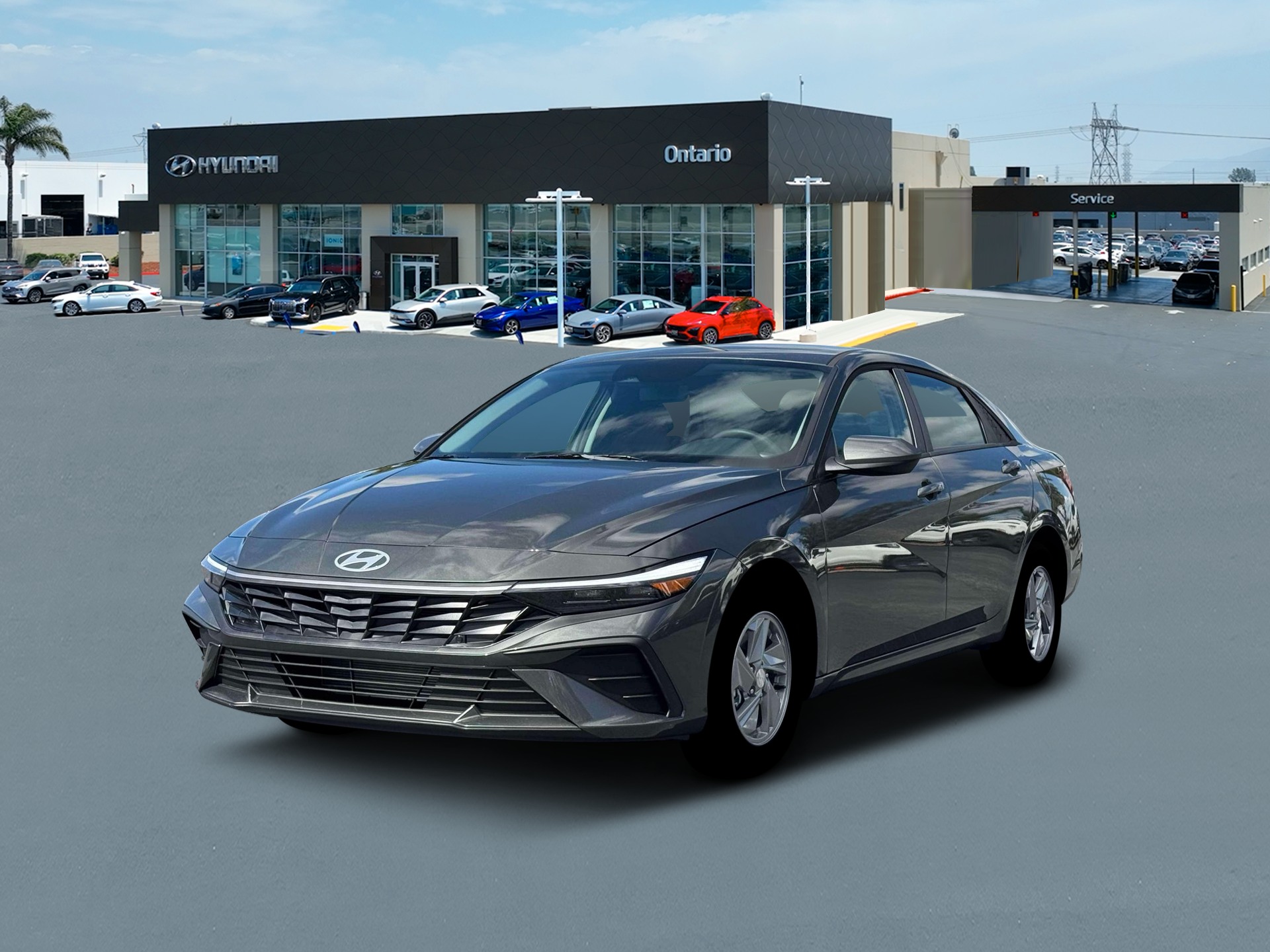 New 2026 Gray Hyundai SE image 1