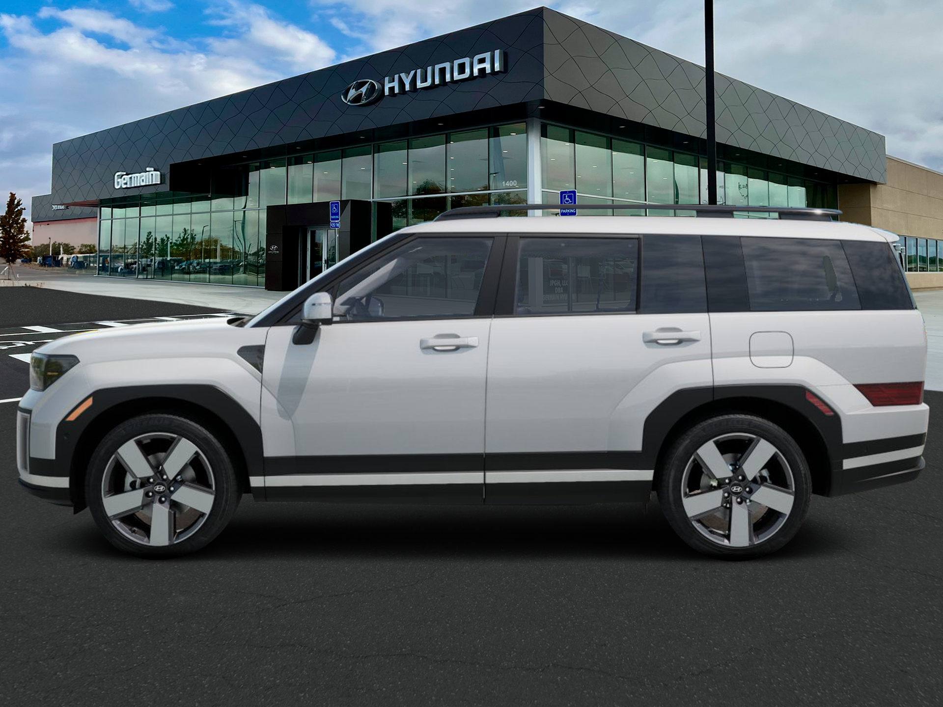 New 2027 Serenity White Hyundai Limited FWD image 3