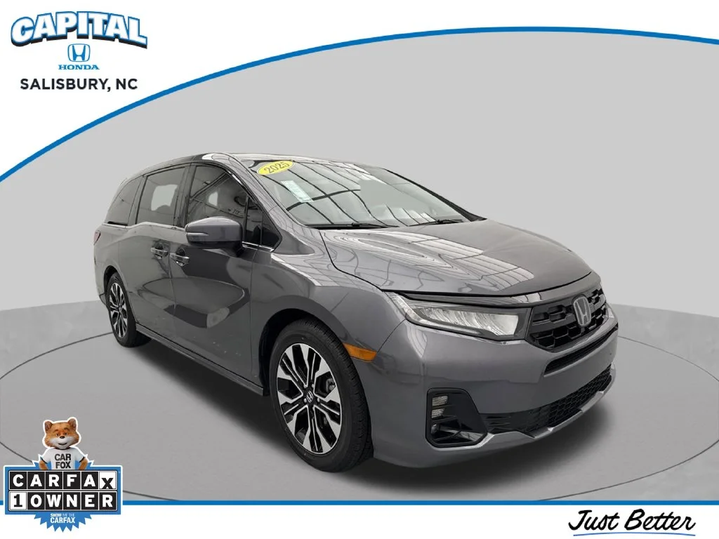 Gray 2025 Honda Odyssey ELITE Minivan Raleigh NC