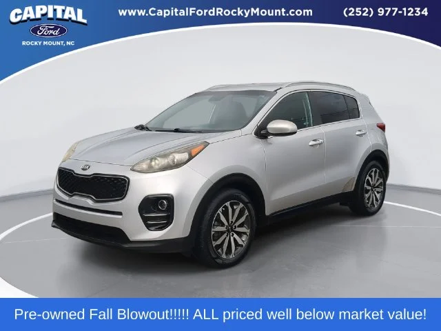 Used 2017 Silver Kia EX image 1