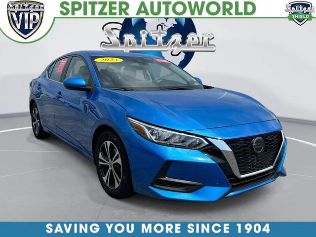Used 2023 Blue Nissan SV image 1