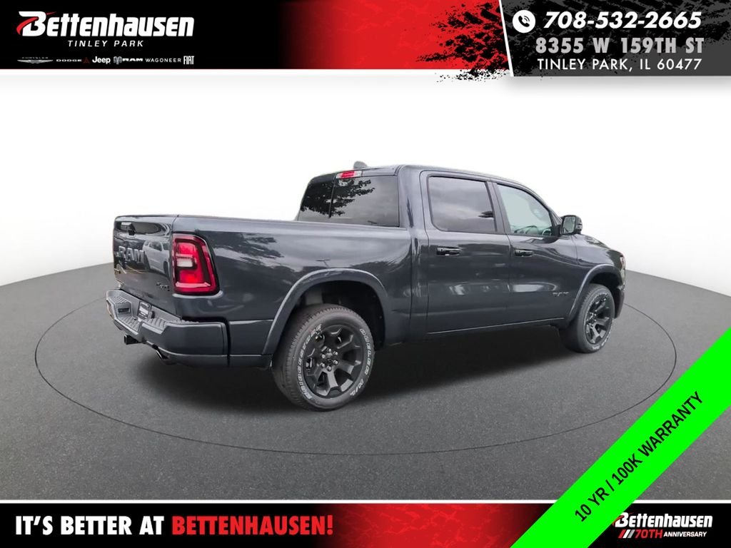 New 2026 Forged Blue Metallic Exterior Paint RAM Big Horn image 9