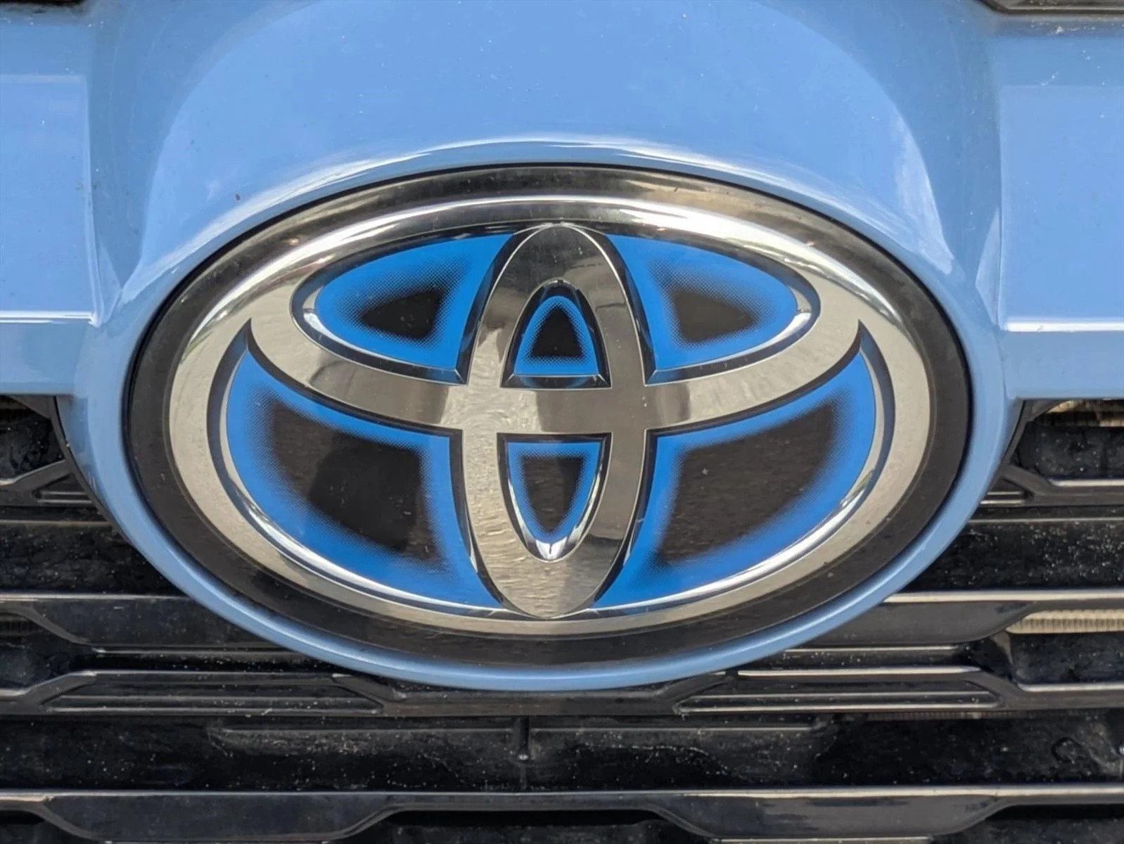 Used 2023 Cavalry Blue Toyota Hybrid SE image 14