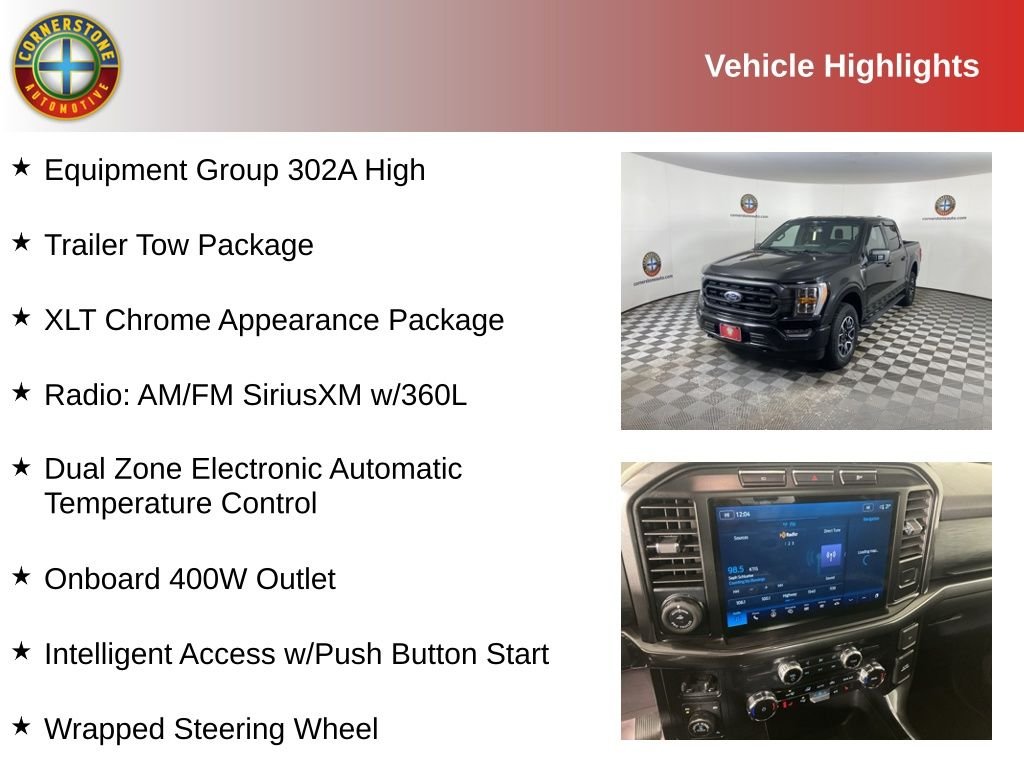 Used 2023 Ford F-150 XLT with VIN 1FTFW1E84PKD39758 for sale in Elk River, Minnesota