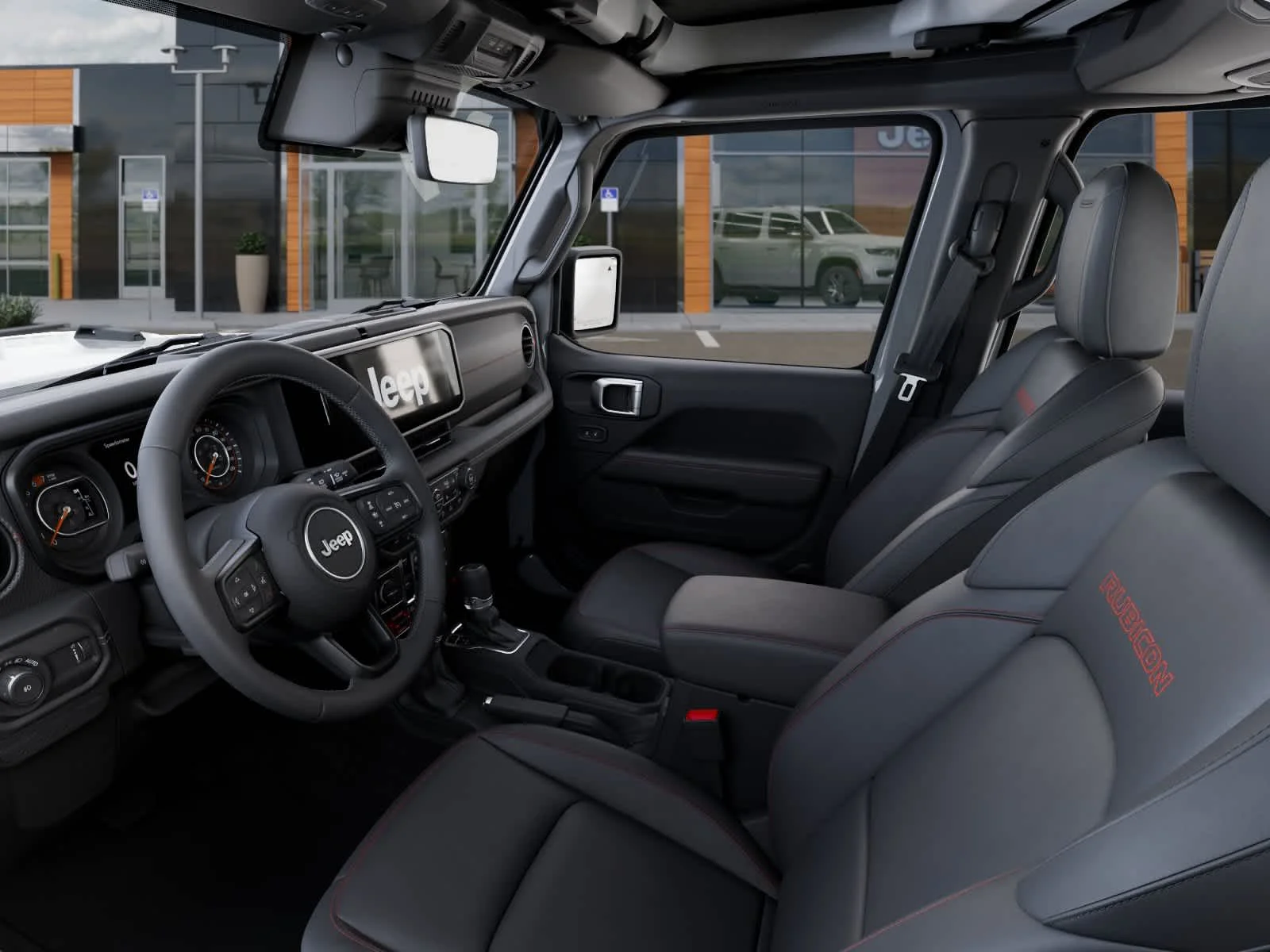 New 2026 Bright White Clearcoat Jeep Rubicon X image 22