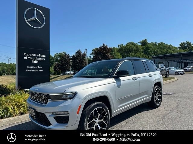 Used 2024 Silver Jeep Summit Reserve image 1