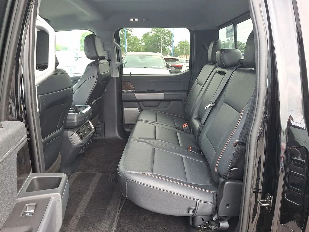 Certified Used 2022 Black Metallic Ford Lariat image 11