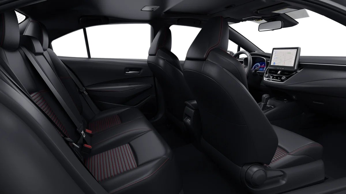 New 2026 Ruby Flare Pearl with Midnight Black Metallic roof Toyota XSE image 21
