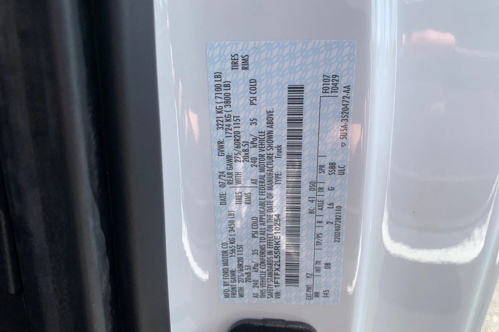 Used 2024 White Ford STX image 36