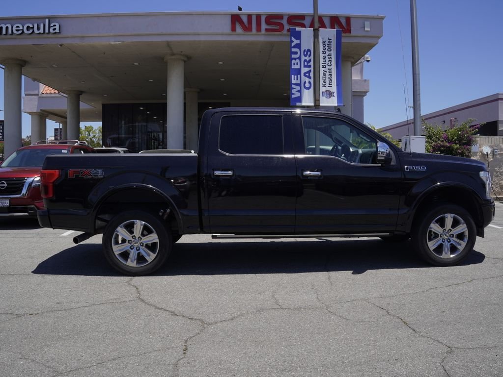 Used 2019 Black Ford Platinum image 2