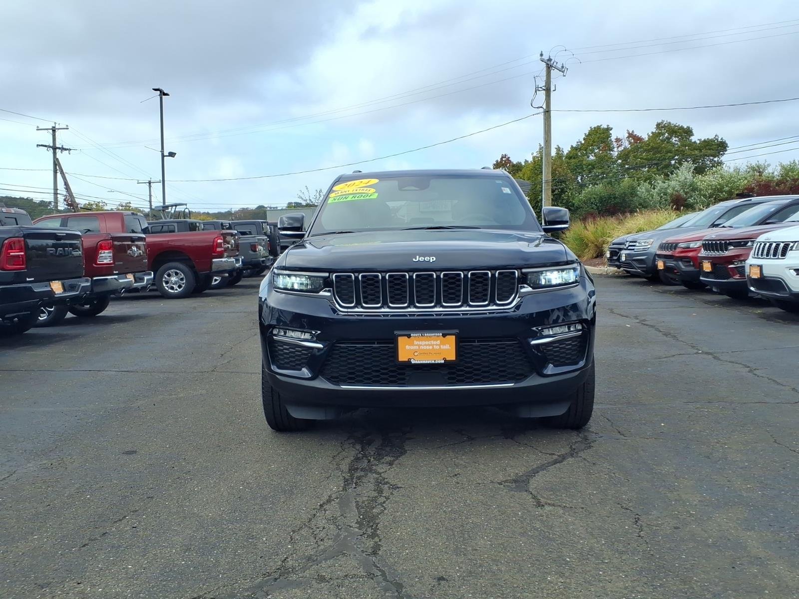 Certified Used 2024 Black Jeep 4xe image 2