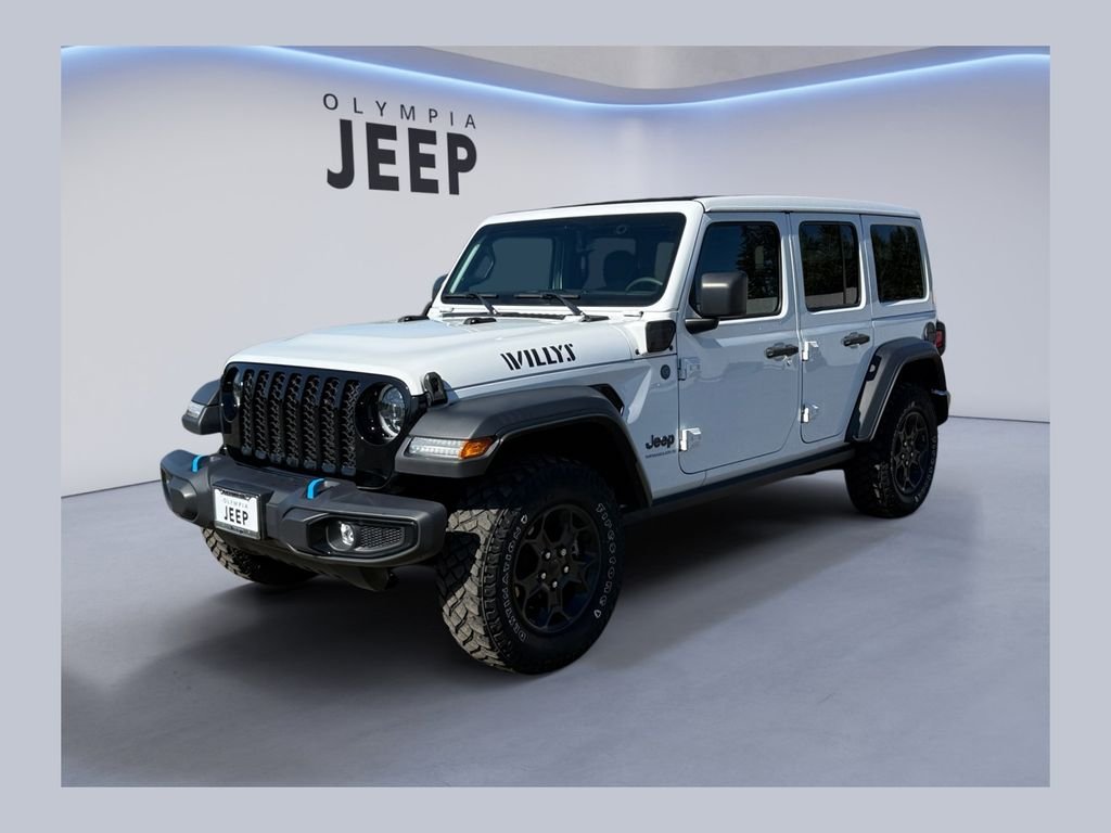Used 2023 White Jeep Willys 4xe image 1