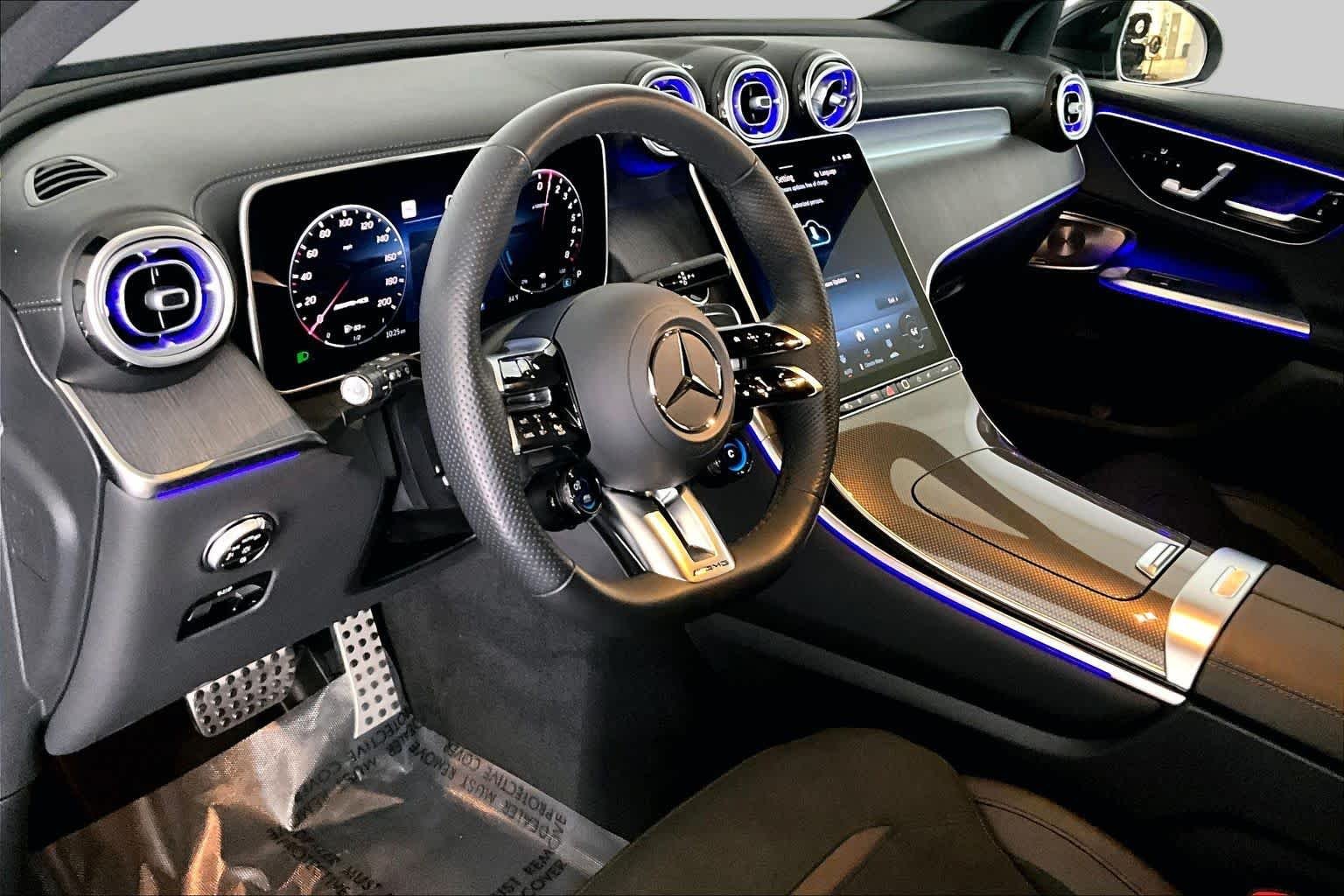 Certified Used 2025 Black Mercedes-Benz AMG® GLC 63 S E Performance image 18