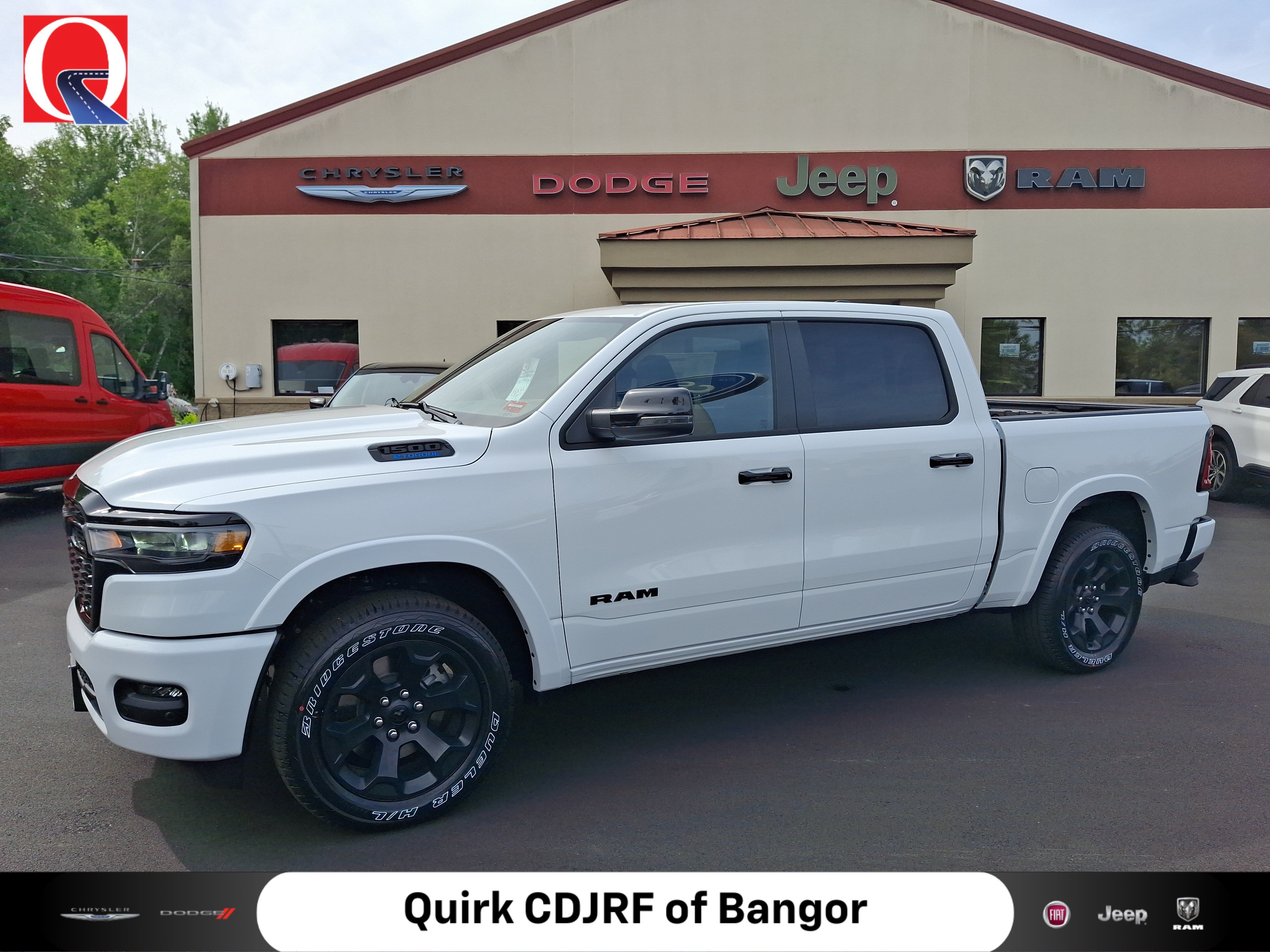 New 2026 Bright White Clearcoat RAM Big Horn image 1