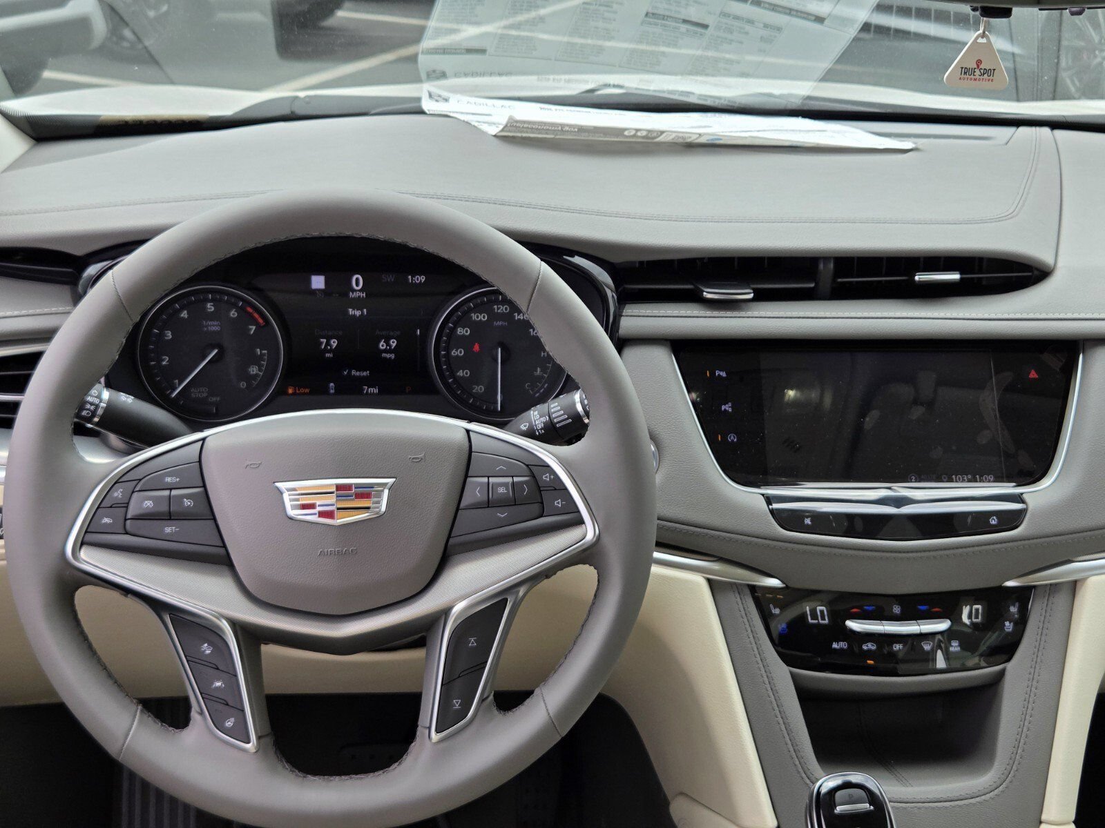 New 2026 Crystal White Tricoat Cadillac Premium Luxury image 12