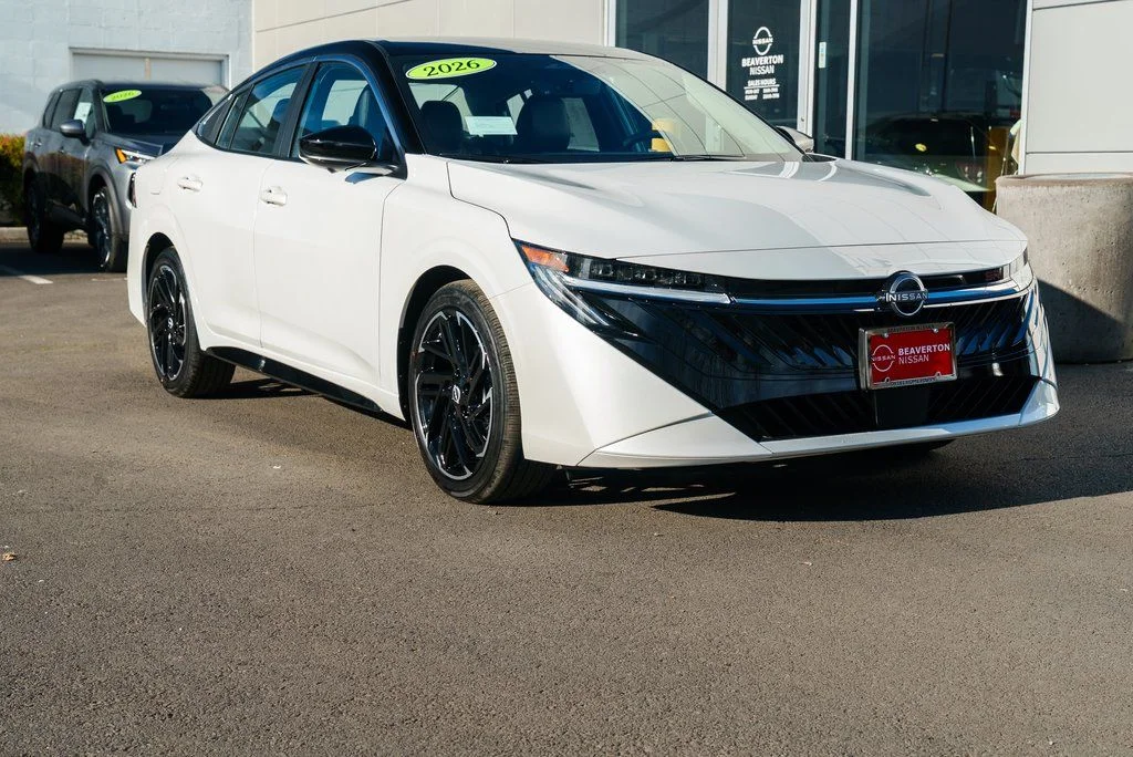 New 2026 Aspen White TriCoat / Super Black Two-tone Nissan SR image 1