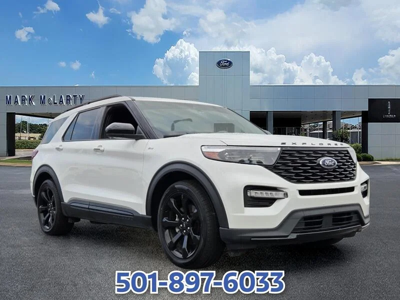 Used 2023 WHITE FORD ST-LINE RWD image 7