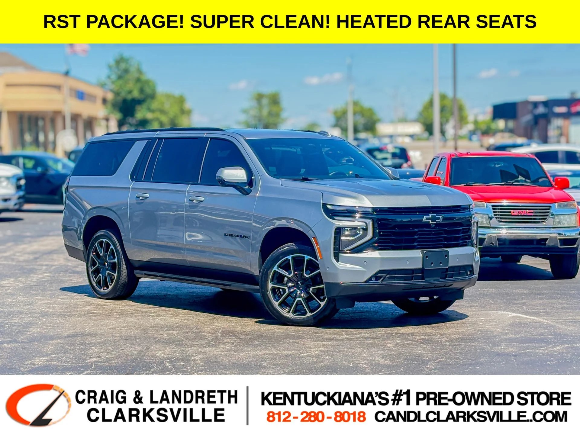 Used 2025 Gray Chevrolet RST image 1