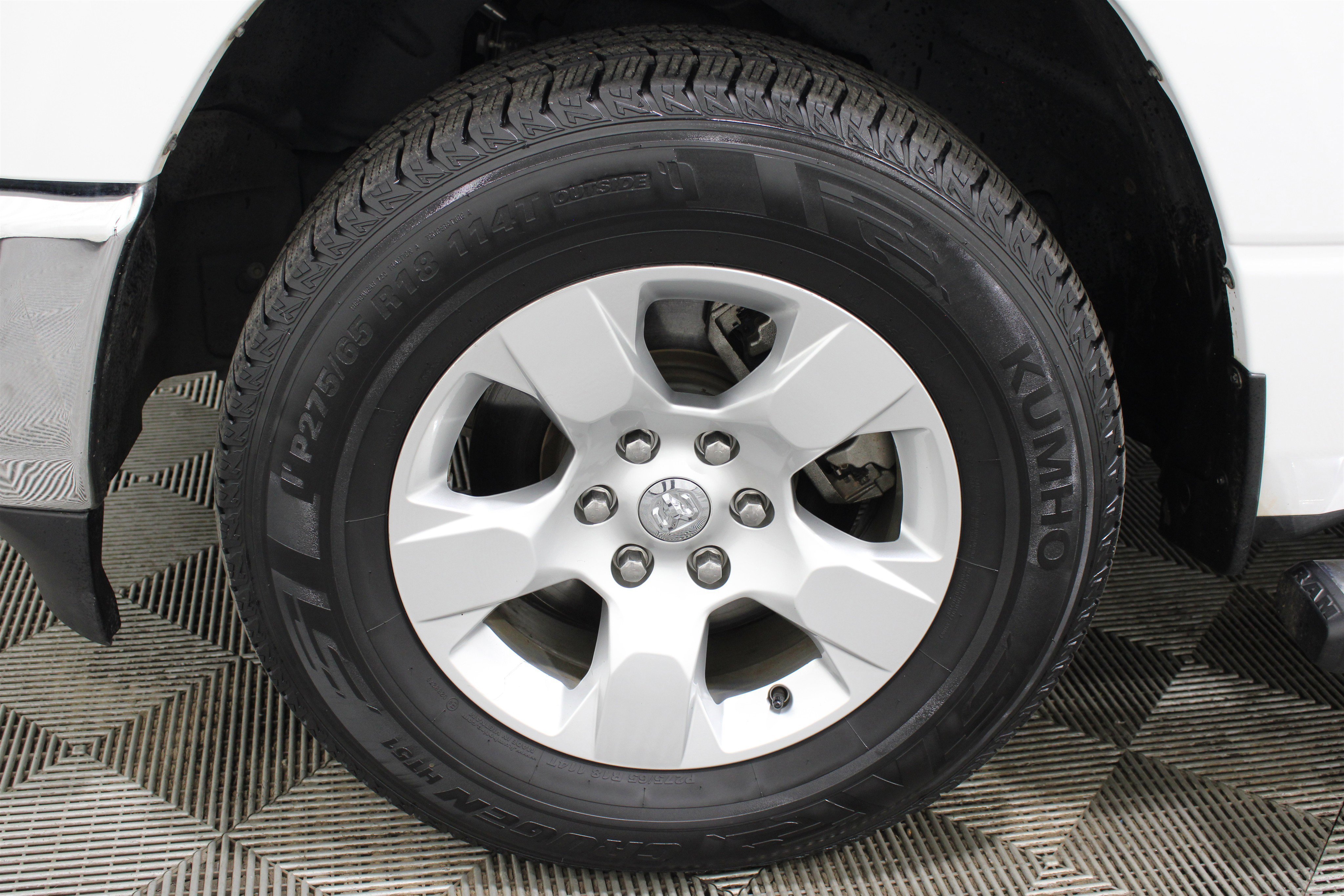 Used 2021 Bright White Clearcoat Ram Big Horn image 34