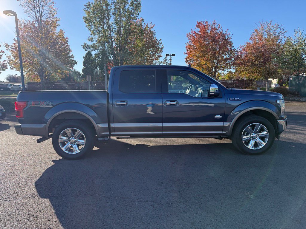 Used 2018 Blue Jeans Metallic Ford King Ranch image 8