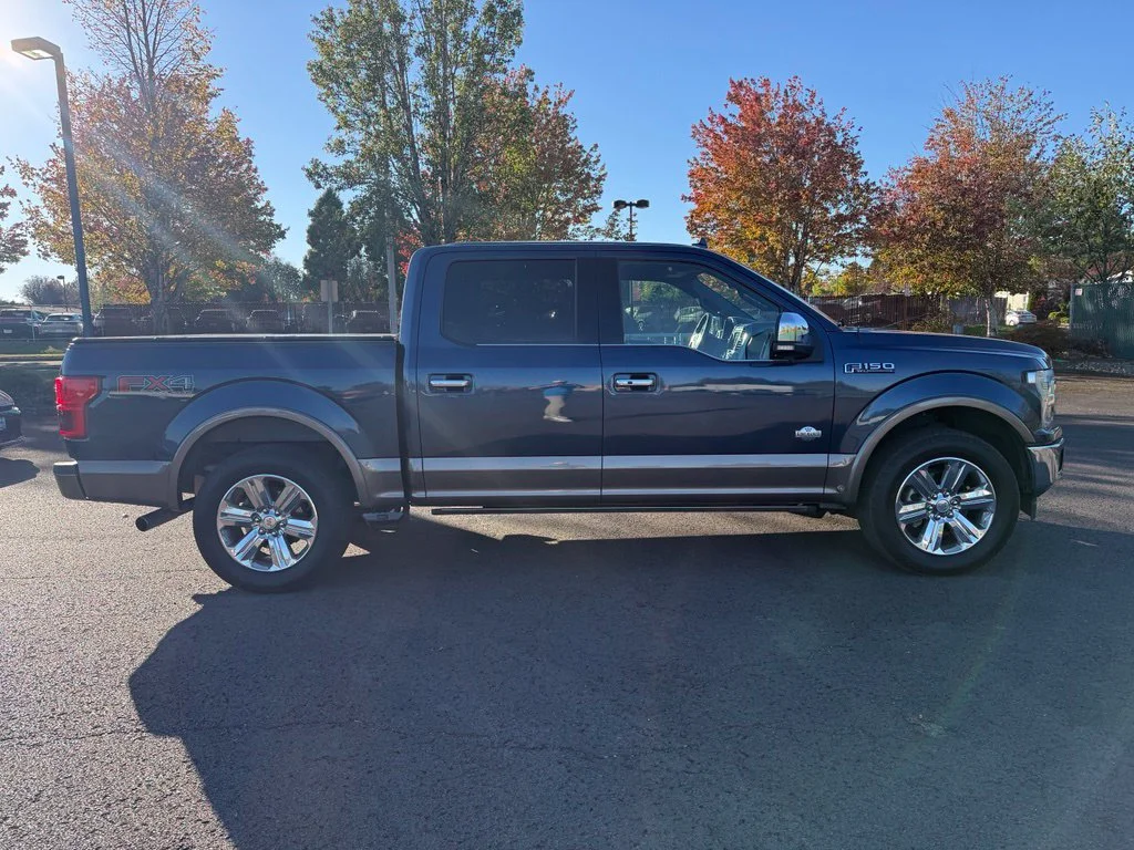 Used 2018 Blue Jeans Metallic Ford King Ranch image 8