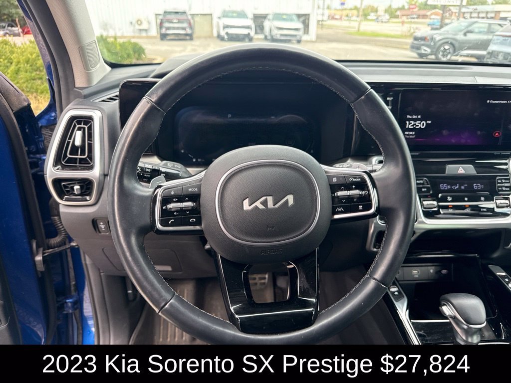 Used 2023 Sapphire Blue Kia SX-Prestige image 10