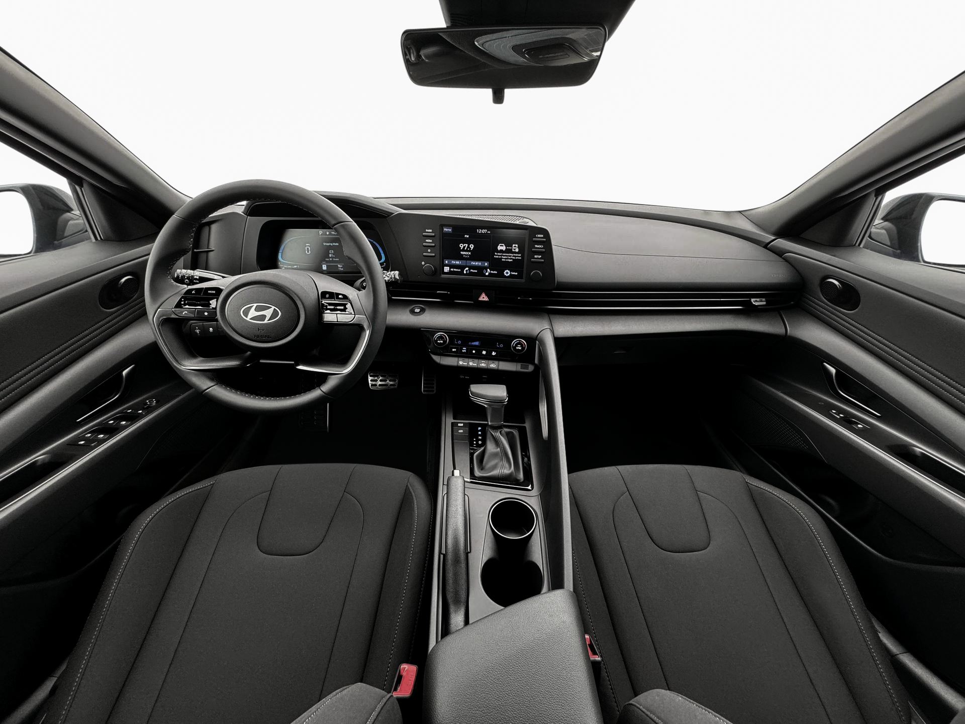 New 2025 White Hyundai SEL Sport image 13