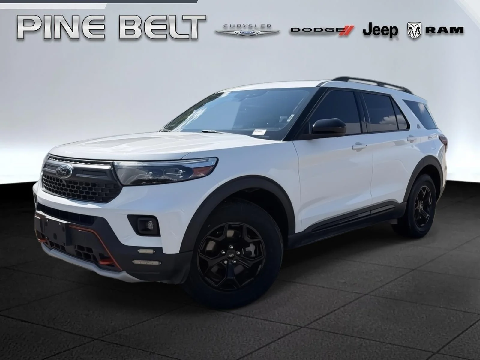 Used 2022 Star White Metallic Tri-Coat Ford Timberline image 1