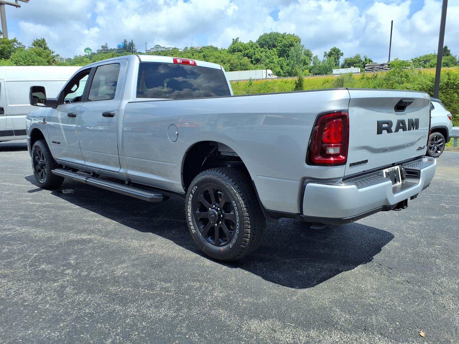New 2026 Silver-Zynith Exterior Paint RAM Big Horn image 4