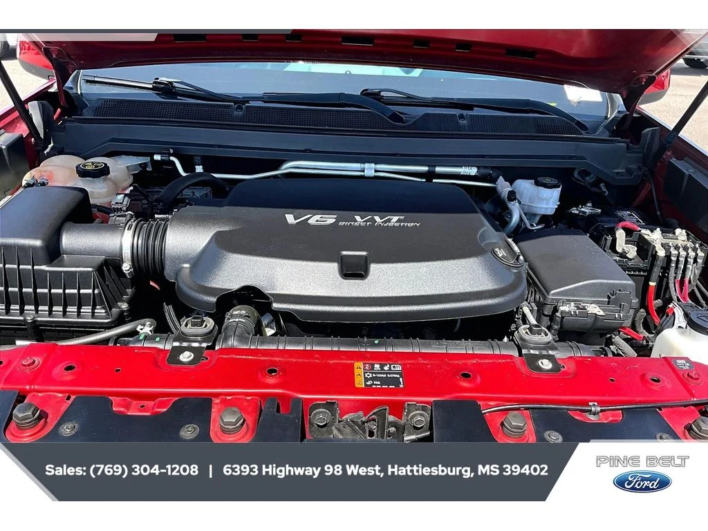 Certified Used 2021 Cherry Red Tintcoat Chevrolet 2WD Work Truck image 8