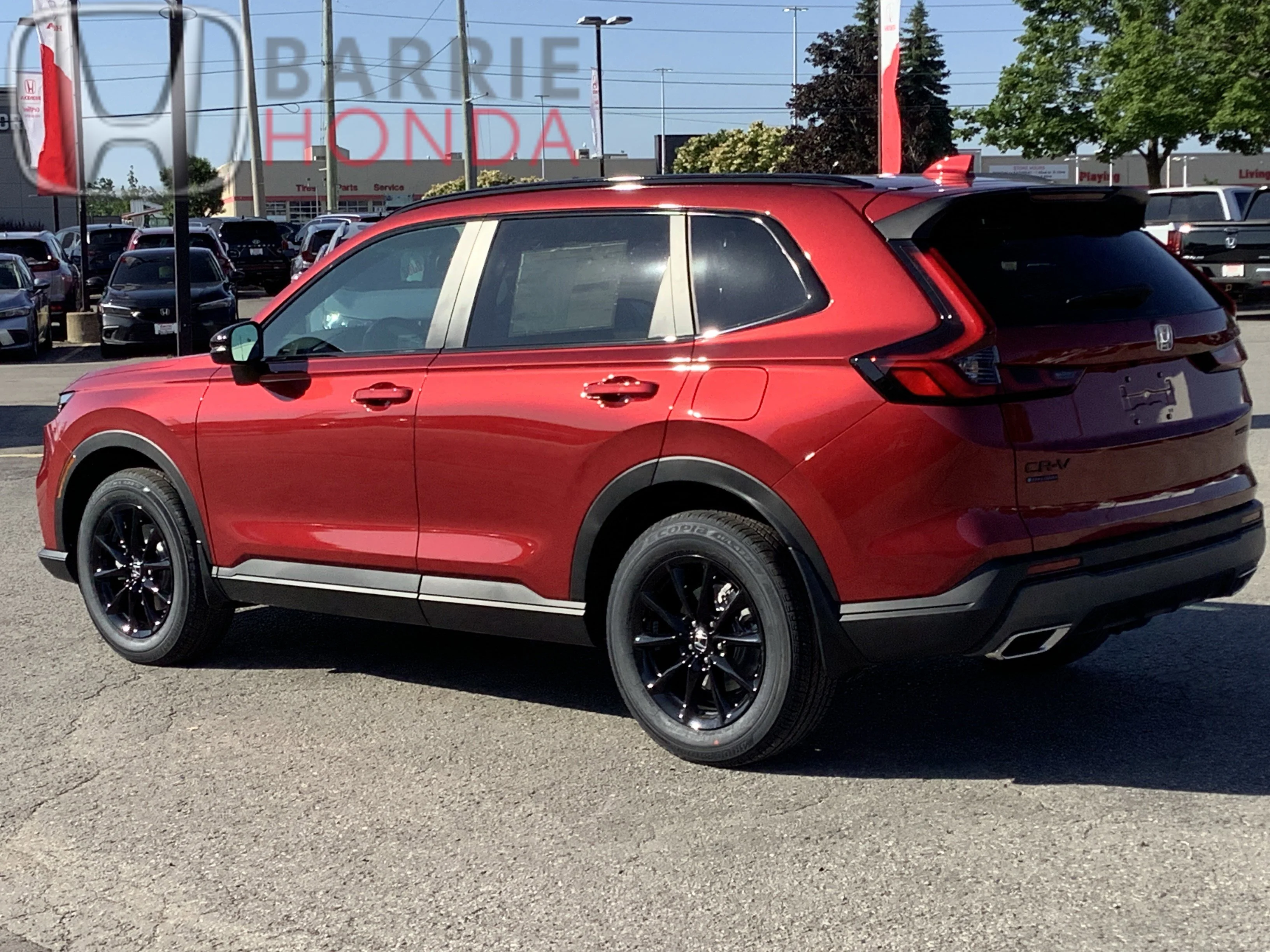 New 2026 Radiant Red Metallic Honda Sport image 6