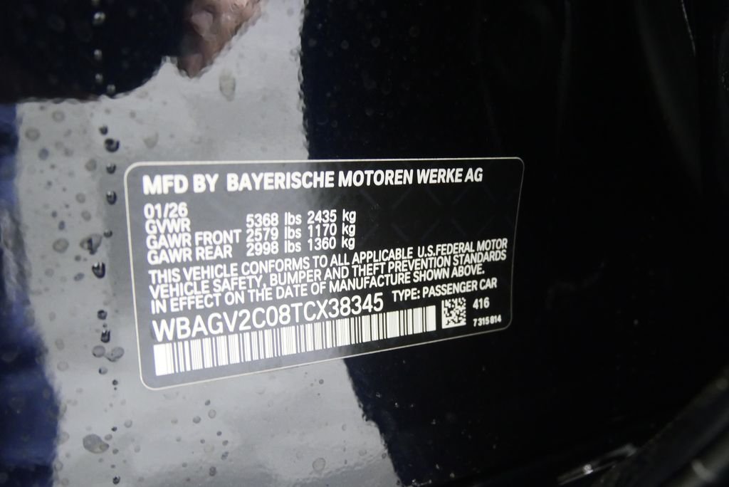 New 2026 Carbon Black Metallic BMW 840i Gran Coupe image 27
