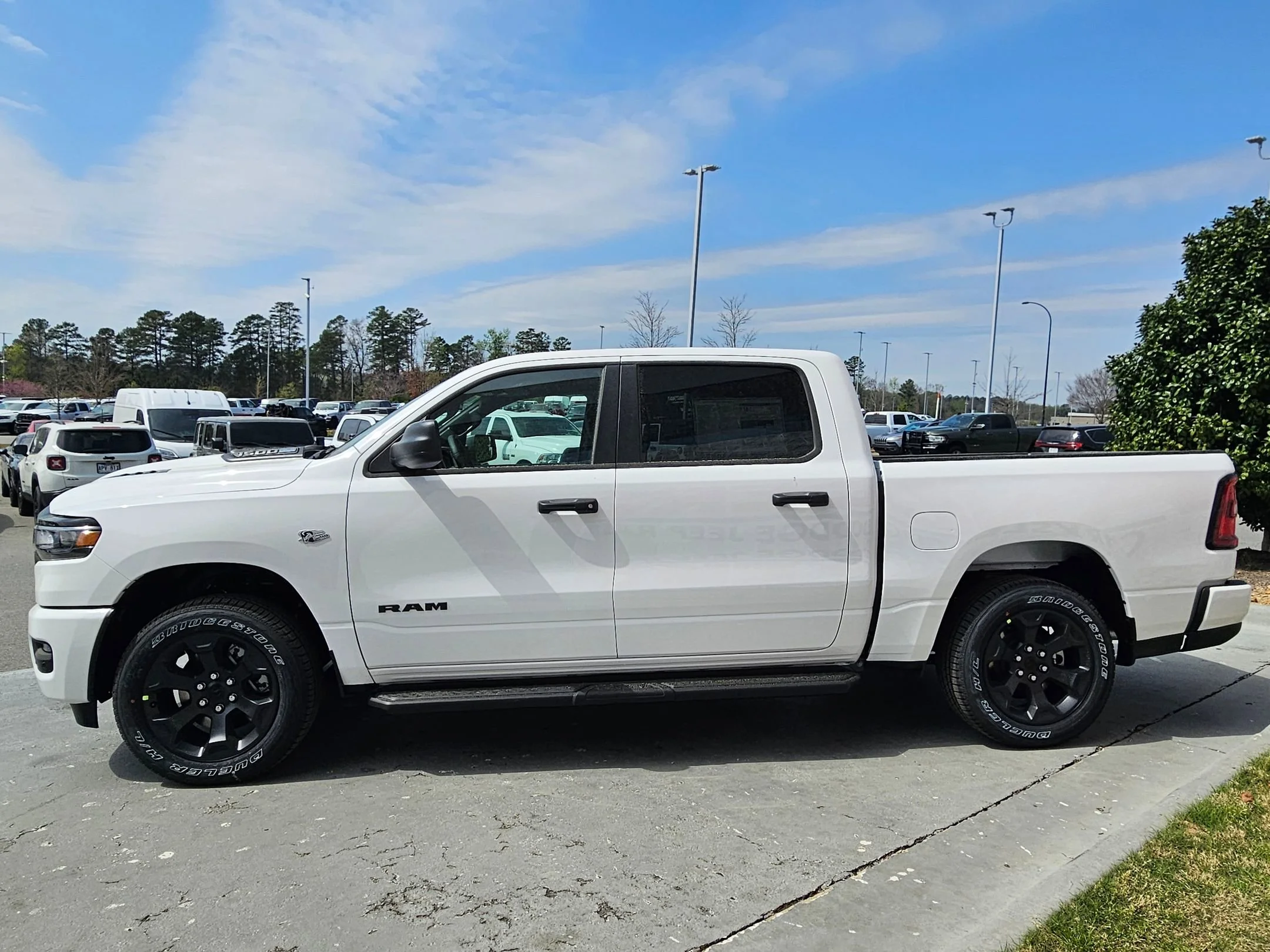 New 2026 Bright White Clearcoat Ram Express image 4