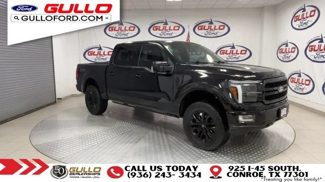 Certified Used 2024 Agate Black Metallic Ford Lariat image 2