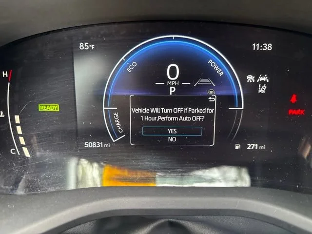 Used 2025 Midnight Black Me Toyota LE image 6