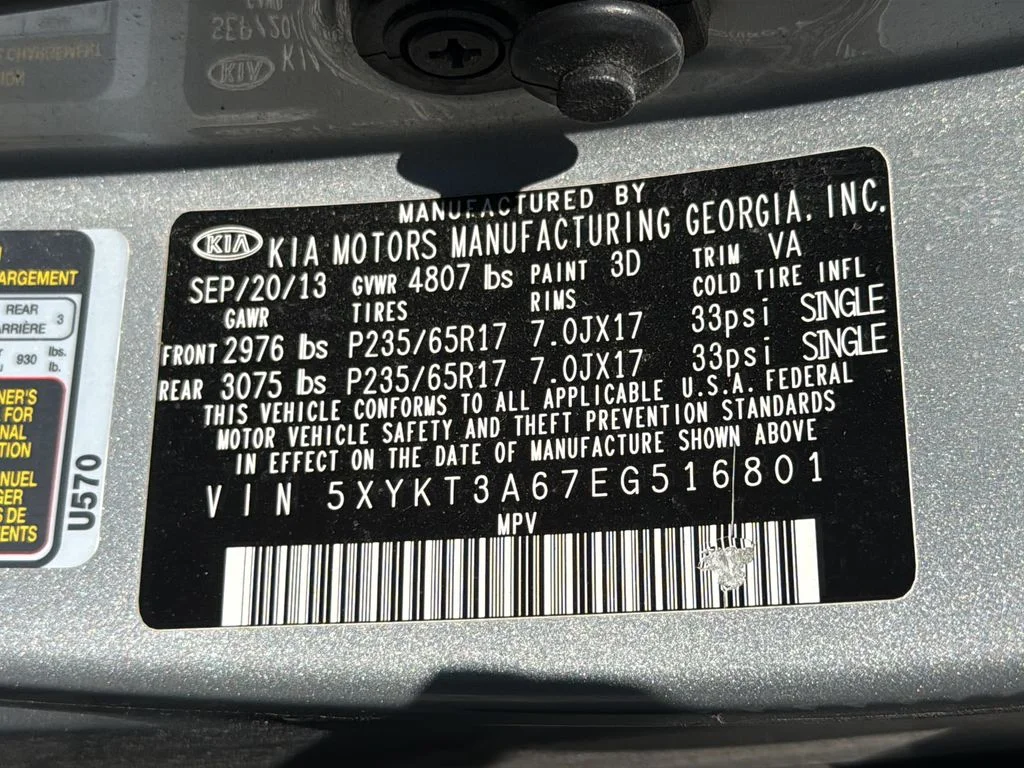 Used 2014 Silver Kia LX image 29