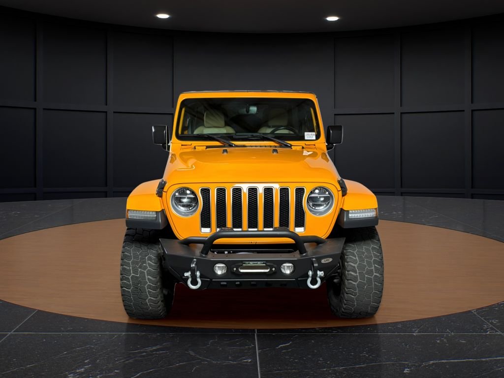 Used 2018 Yellow Jeep Unlimited Sahara image 8