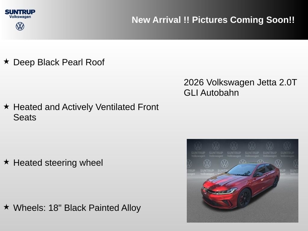 Used 2026 Red Volkswagen 2.0T Autobahn image 11