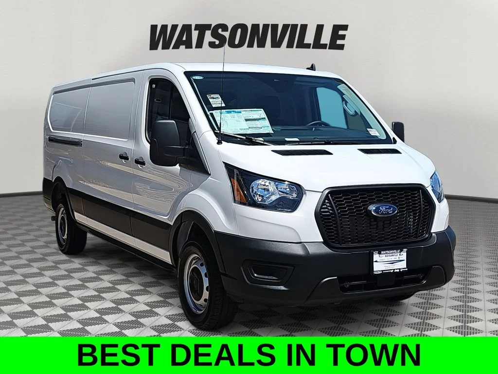 New 2025 Oxford White Ford Cargo Van image 1