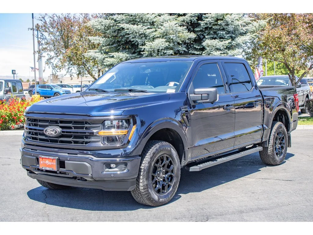 Used 2026 Antimatter Blue Metallic Ford XLT image 4