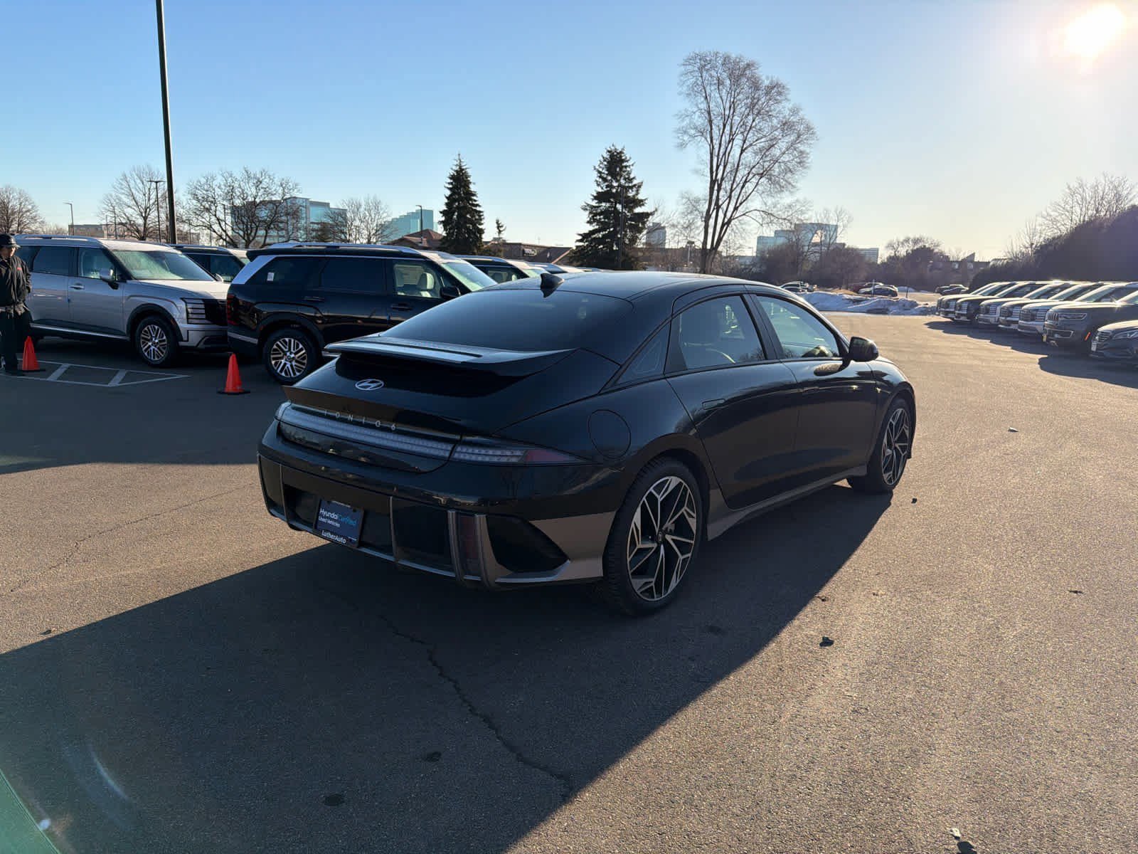 Certified 2023 Hyundai IONIQ 6 SEL with VIN KMHM34AC5PA050787 for sale in Minneapolis, MN