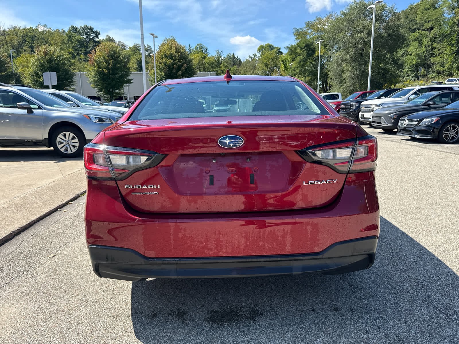 Certified Used 2025 Crimson Red Pearl Subaru Premium image 8