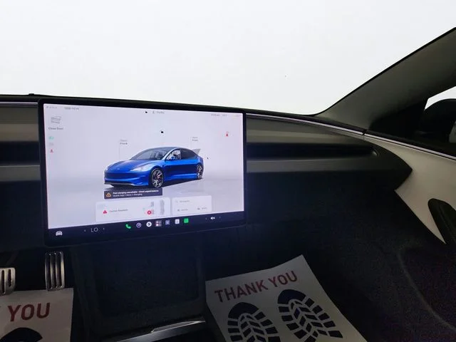 Used 2025 Deep Blue Metallic Tesla Performance image 17