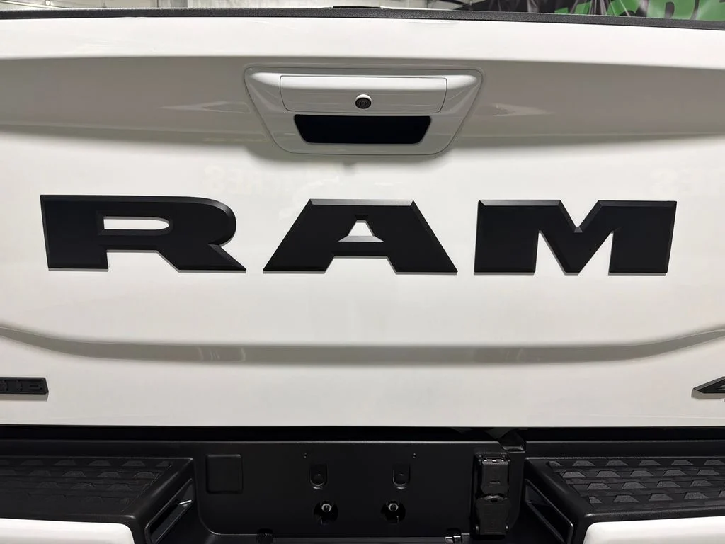 New 2026 Bright White Clear-Coat Exterior Paint RAM Laramie image 8